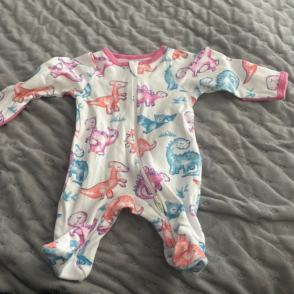 Dinosaur footie